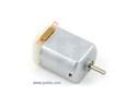 Thumbnail image for DC Motor: 130-Size, 6V, 11.5kRPM, 800mA Stall